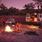 Campen im australischen Outback