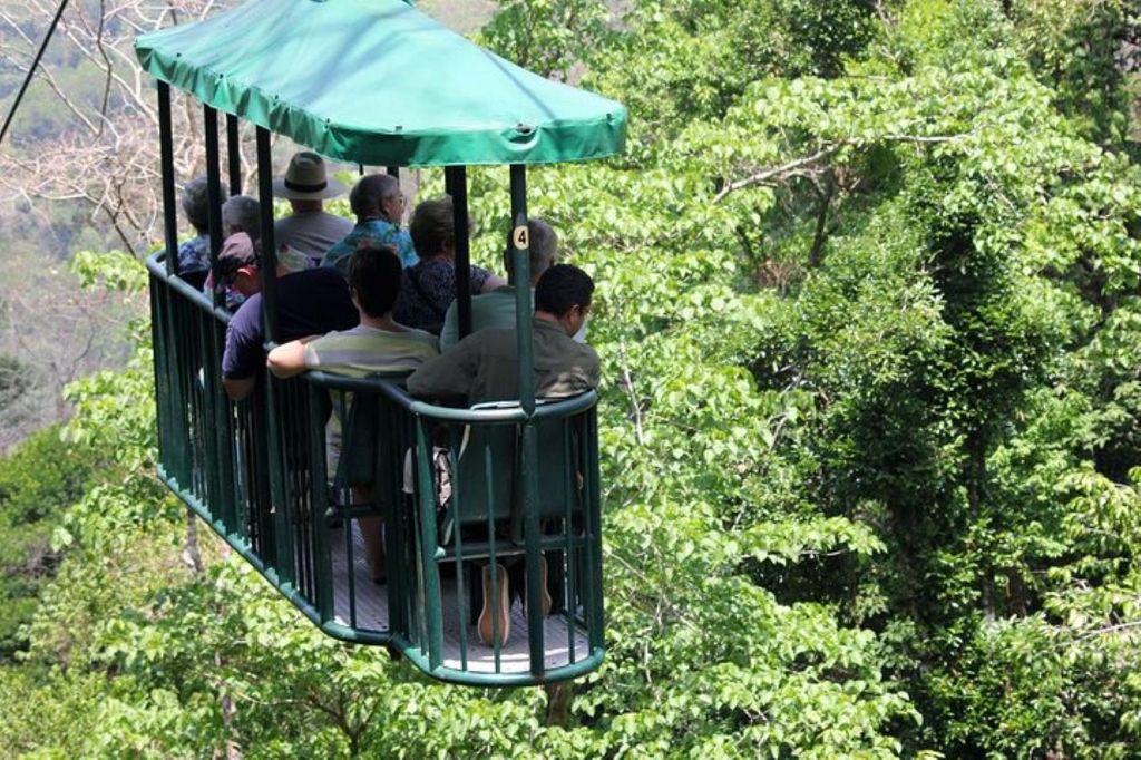 Von Jaco aus: Aerial Tram Tour inklusive Transport