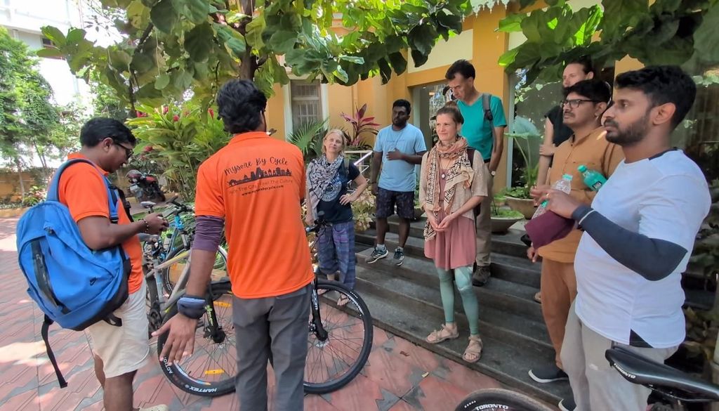 Mysore-Stadtrundfahrt mit dem Fahrrad Vormittags 3,5 Stunden: Mysore mit dem Fahrrad