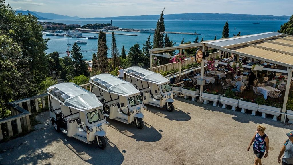 Split: Stadt Highlights Elektrische Tuk-Tuk Tour