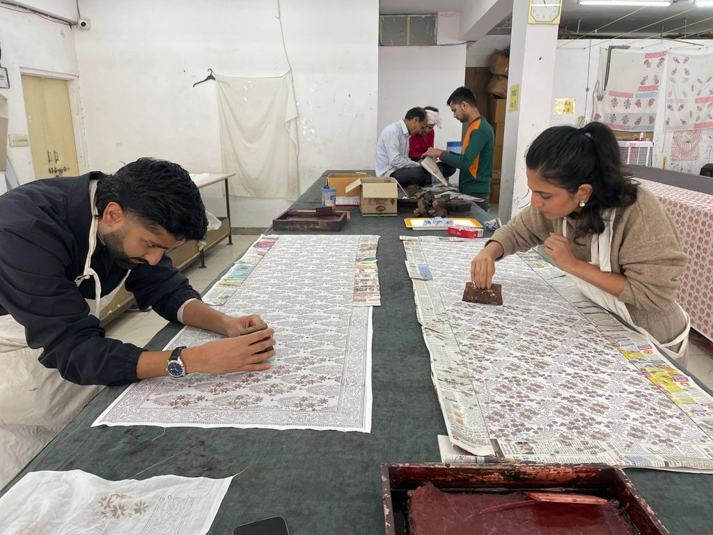 Jaipur: Blockdruck-Workshop und praktisches Erlebnis