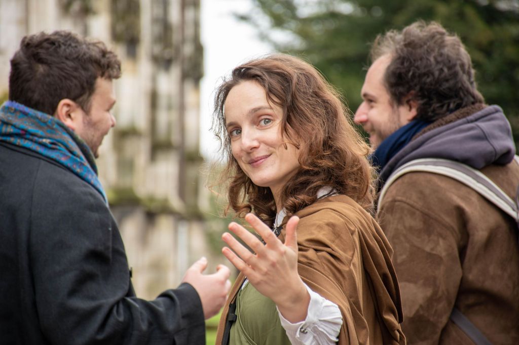 Rundgang mit einem Actor-Guide: Rouen mit Jeanne d'Arc