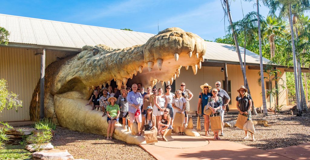Broome: Malcolm Douglas Crocodile Park Tour mit Transfers