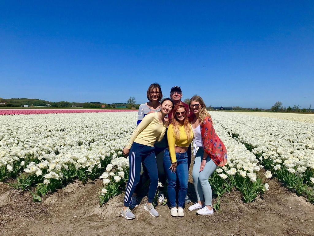Alkmaar: Tulpen- und Frühlingsblumenfelder Fahrradtour