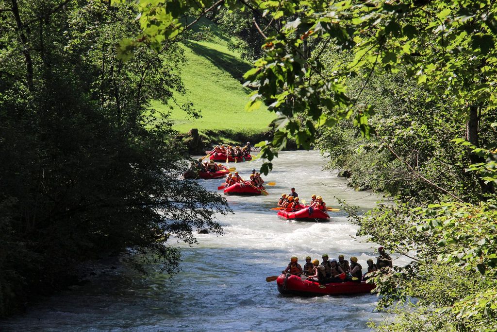 Ab Interlaken: Rafting-Abenteuer auf der Simme