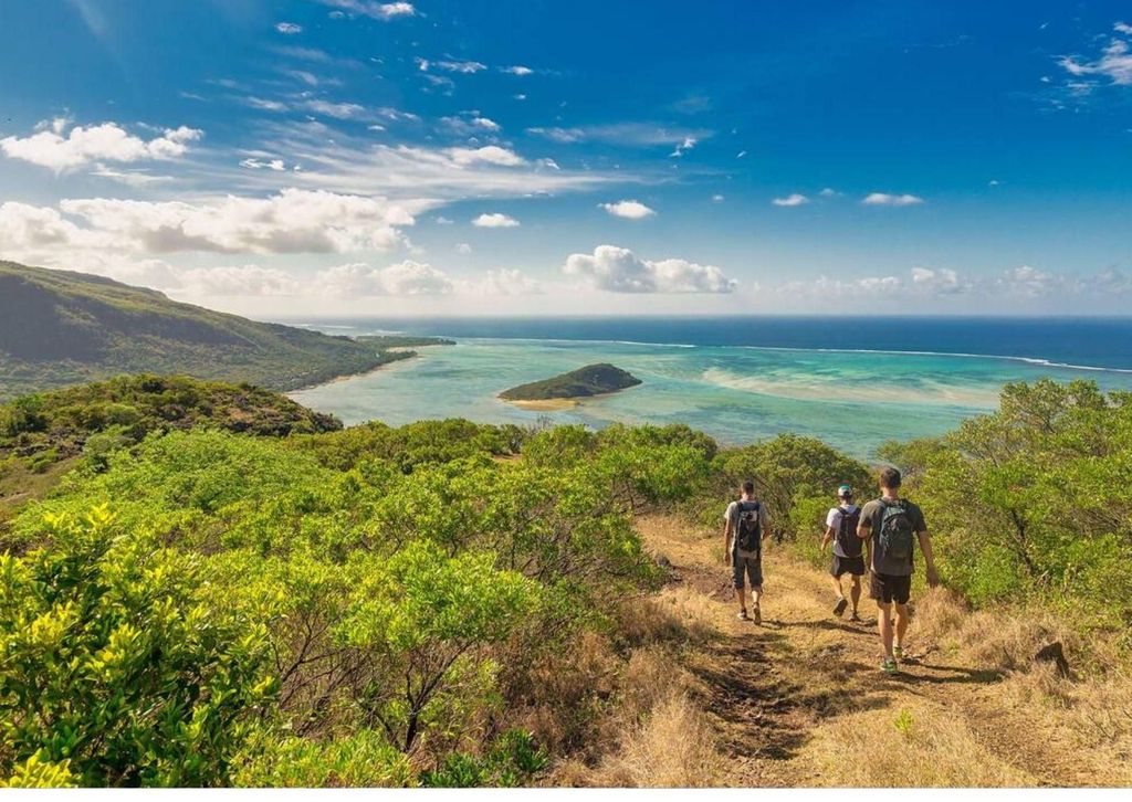 Mauritius von oben: geführte Wanderung auf den Berg Le Morne Brabant
