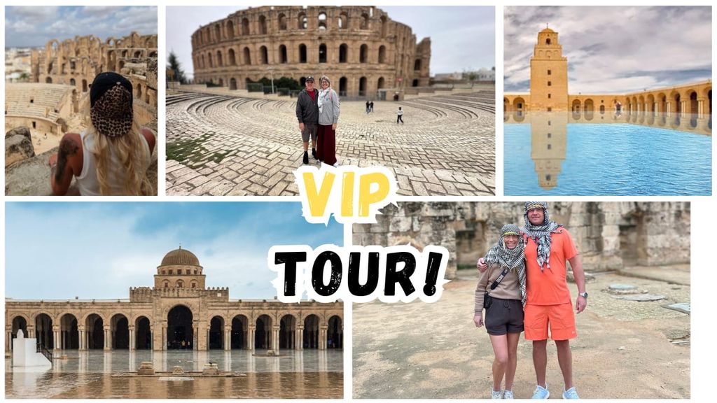 VIP-Tour: El Djem, Qairawān, Monastir/Sousse|Abholung inklusive