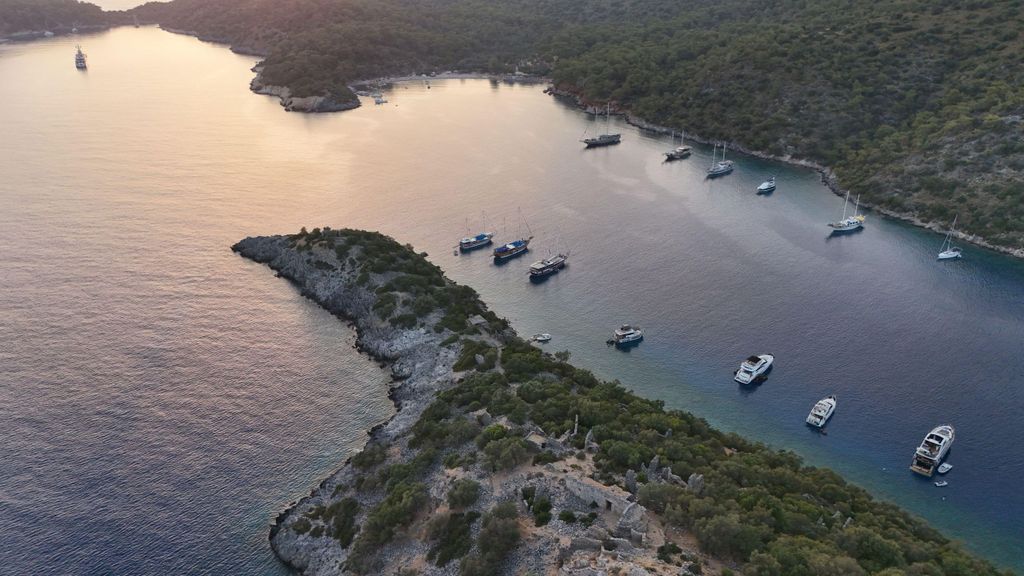 Segeln Türkei: Gulet-Kreuzfahrt von Fethiye nach Olympos