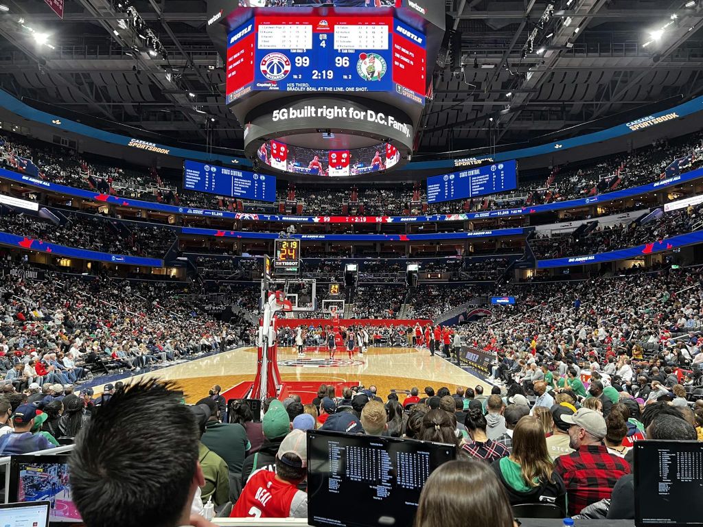 Washington D.C.: Washington Wizards Basketball Spiel Ticket