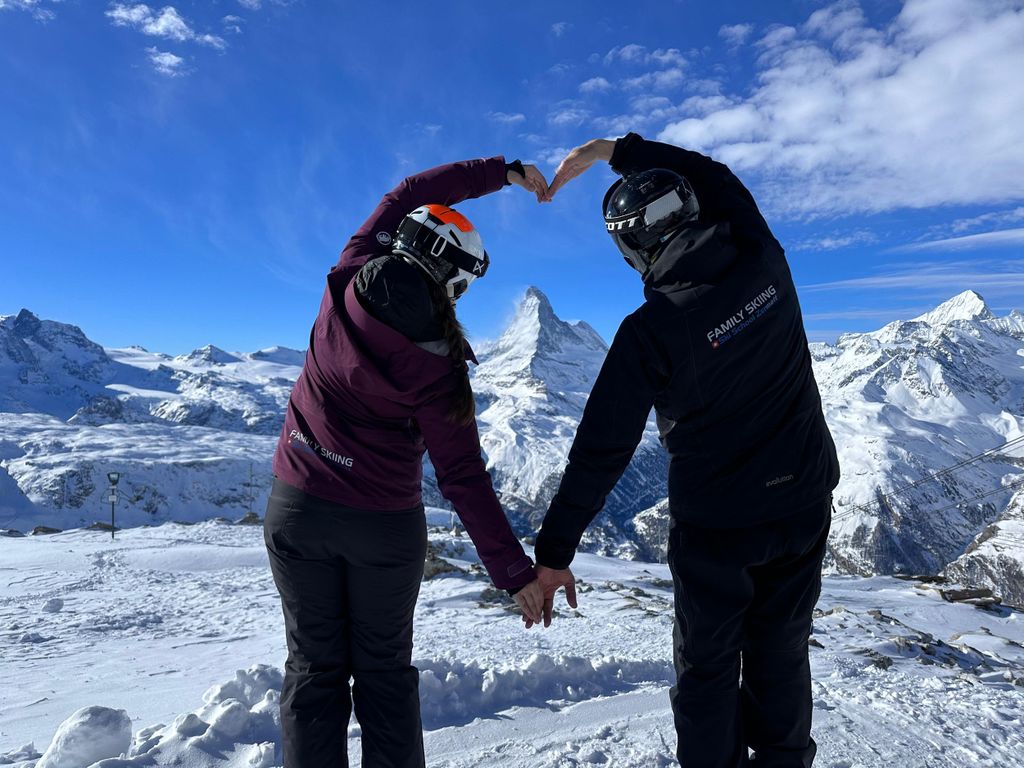 Zermatt: Skifahren mit der Familie – privater Skiunterricht und Begleitung