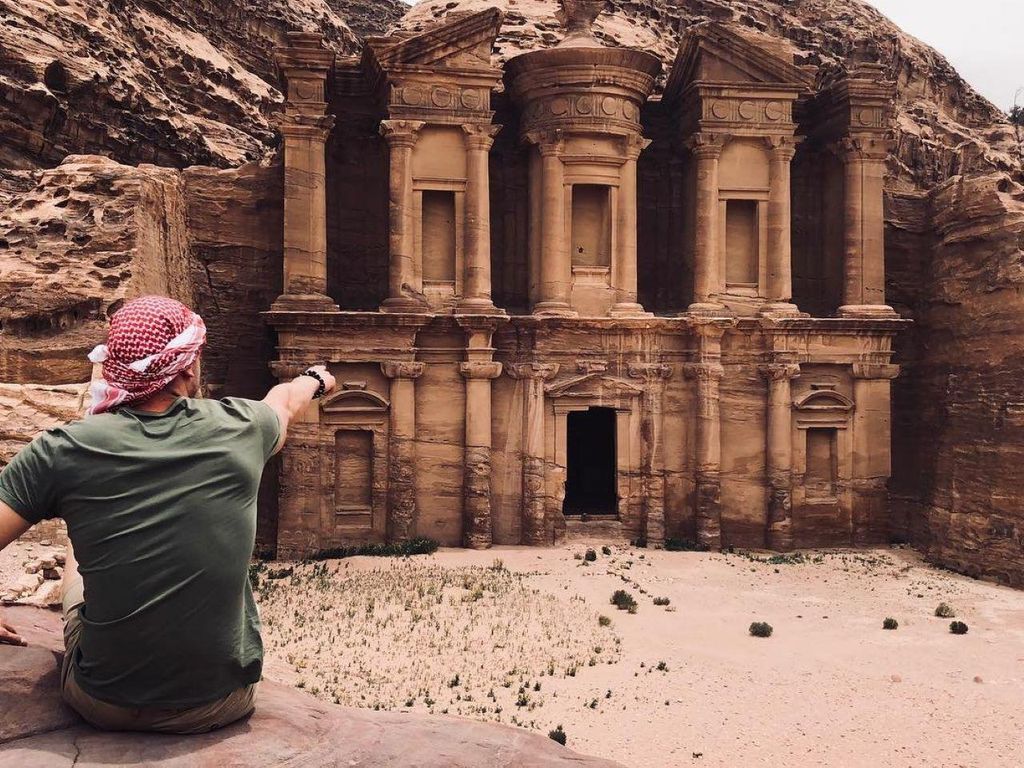Petra: Ganztägige private Tour ab Amman mit Hotelabholung