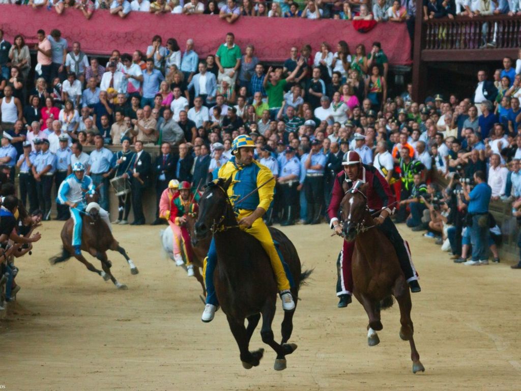 Arezzo: Mittelalterliche Spiele & Viertel-Memorabilien-Museumstour