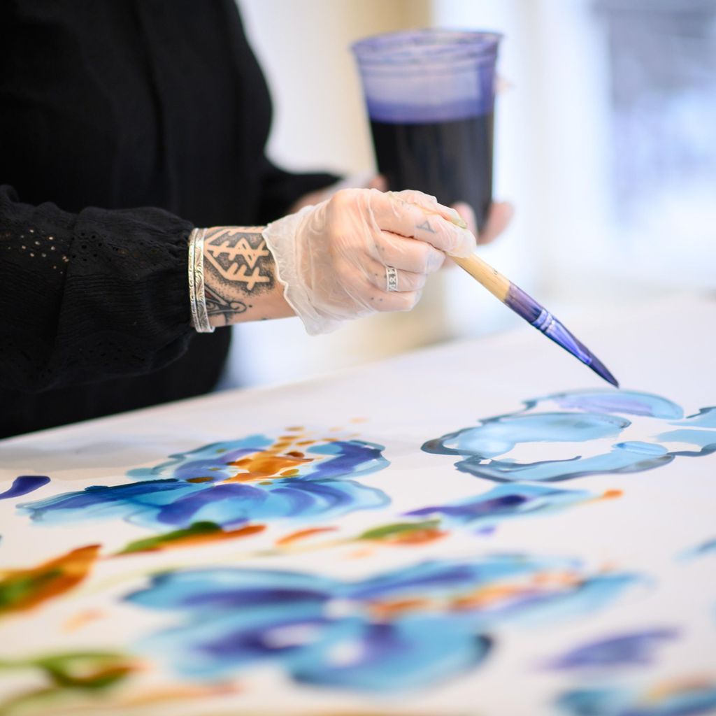 Lyon: Gestalte dein eigenes traditionelles Lyonnaiser Seidenquadrat