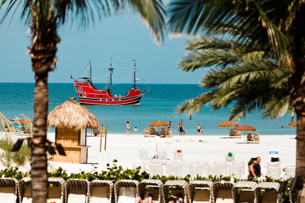 Von Orlando: Tagestour zum Clearwater Beach mit Optionen