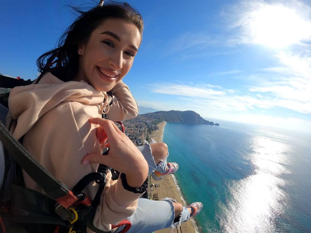 Alanya: Tandem-Paragliding mit Hotelabholung