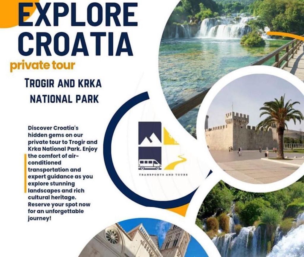 Private Tour aus dem Raum Split: Trogir und Krka-Nationalpark