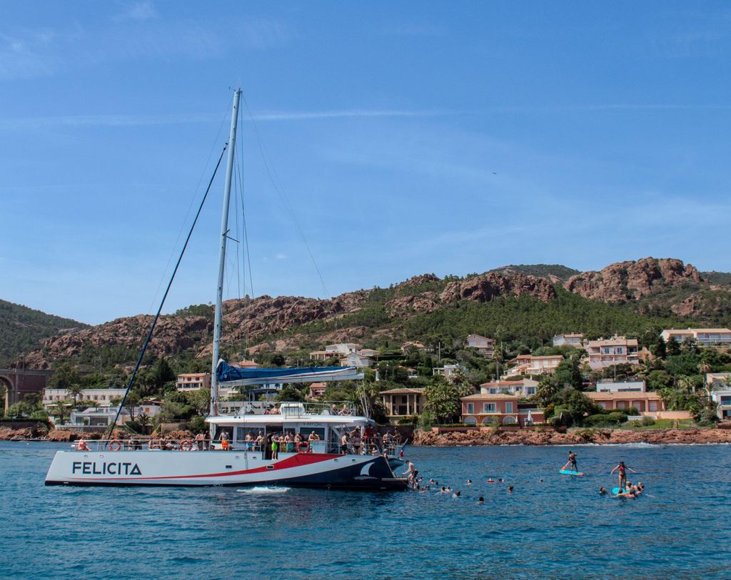 Saint-Raphaël: Brunch auf dem Meer | Estérel Calanques