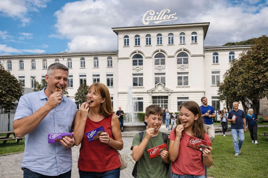 Von Genf aus: Tagestour zur Schokoladen- und Käseverkostung in Gruyére