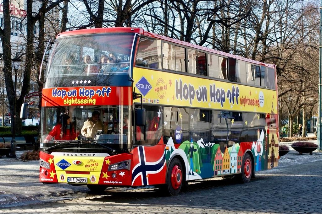 Trondheim: 1-tägige Hop-On Hop-Off Sightseeing-Bustour