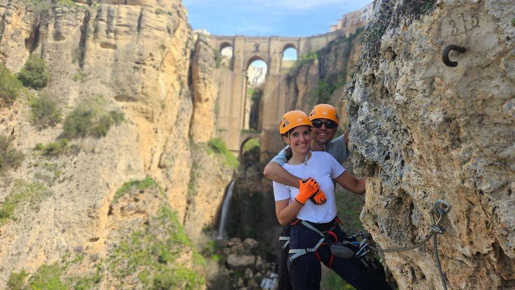 Ronda: Tajo de Ronda Via Ferrata Geführte Klettertour