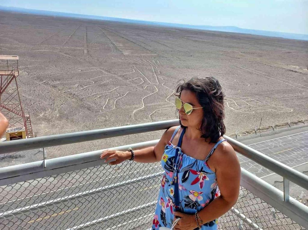 VON HUACACHINA: Ganztagestour Nazca-Linie + Landtour