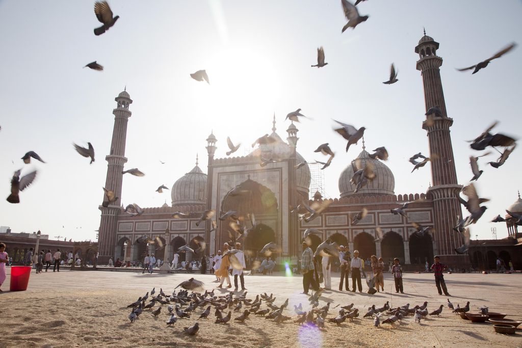 Indien: Alt-Dehli, Jami Masjid