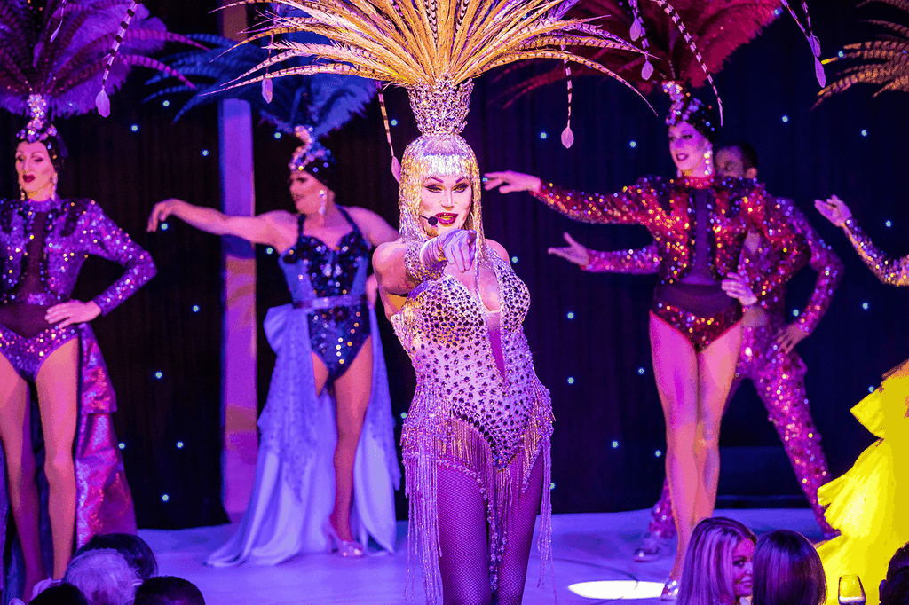 Dresden: Eintrittskarte für Travestie-Revue-Show