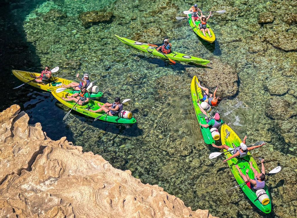 Bonifacio: Seekajak-Ausflug zum Cap Pertusato