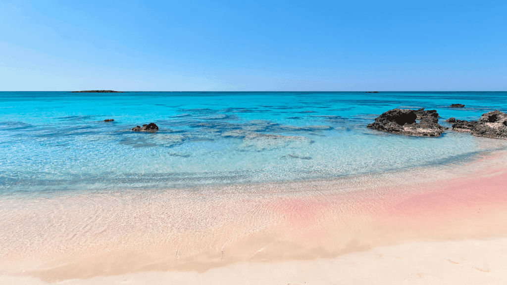 Von Rethymno: Geführte Tour zum Elafonisi-Strand mit Abholung