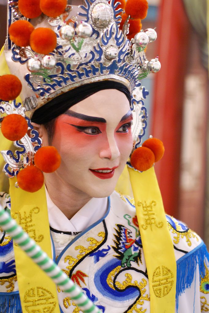 Darsteller in einer chinesischen Oper