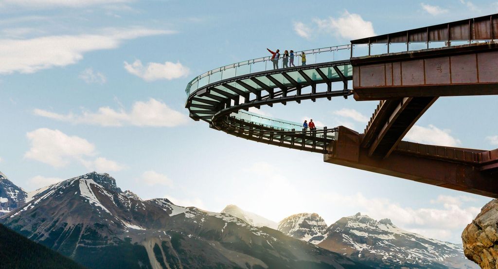 Calgary: Columbia-Eisfeld & Skywalk, Peyto, Bow & Gletscher