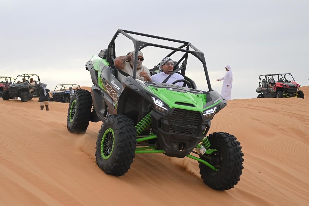 Dubai: Selbstfahrendes Buggy-Abenteuer mit optionalem BBQ-Dinner