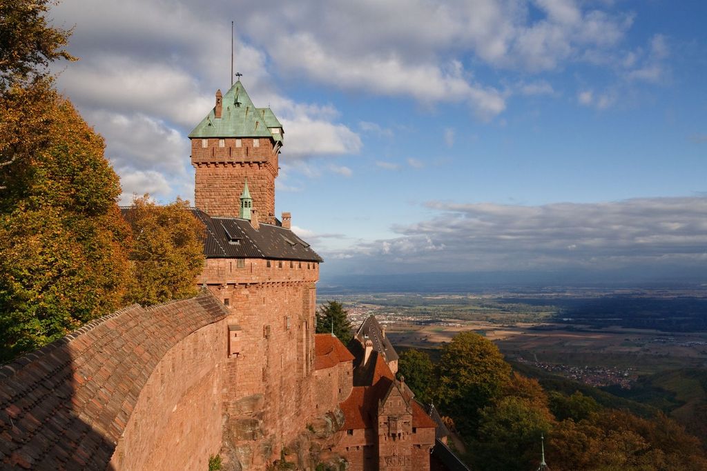Von Colmar aus: Tour zum Schloss Haut-Koenigsbourg und zu den Dörfern