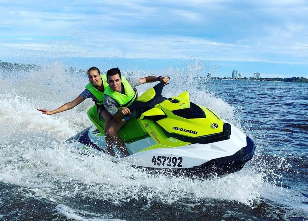 Perth: Geführte Jetski-Tour mit Freestyle-Session