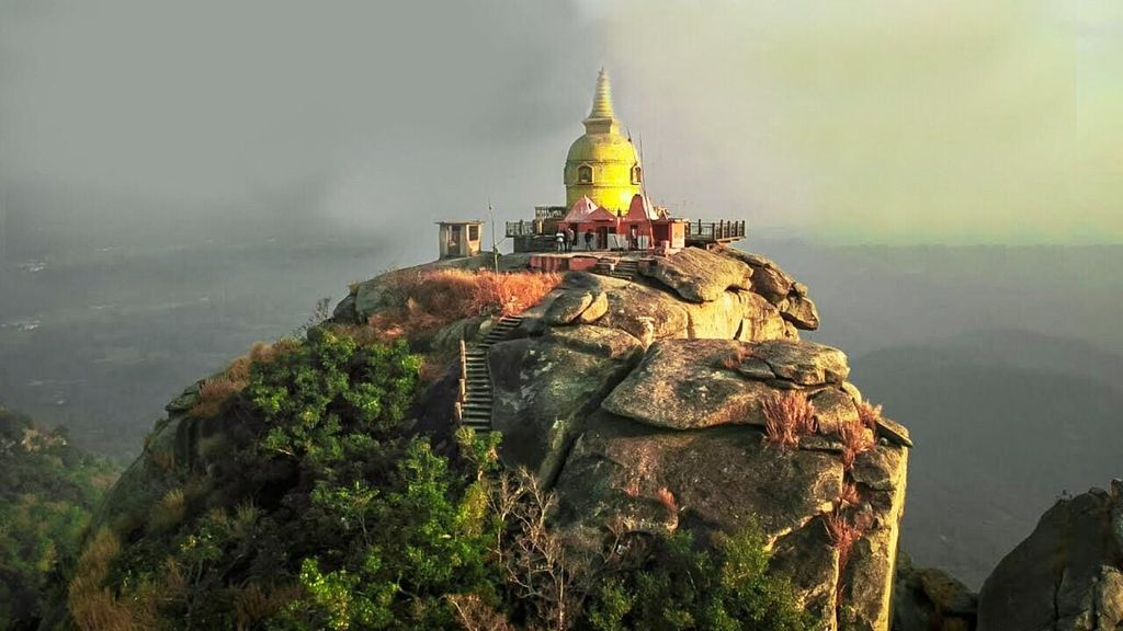 TAGESTOUR ZUM GURPA HILL VON BODHGAYA AUS
