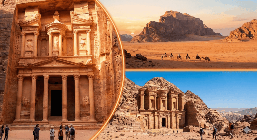 Petra & Wadi Rum: Ganztägige Privat- oder Gruppentour