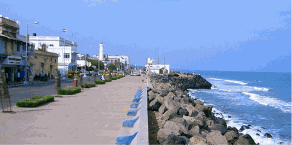 Pondicherry: Ganztagestour private Tour ab Chennai