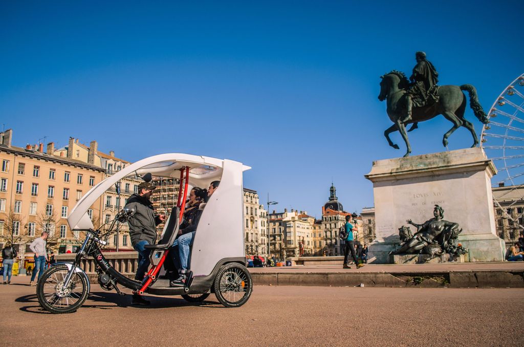 Lyon: Private Pedicab Tour zu den wichtigsten Sehenswürdigkeiten und versteckten Juwelen