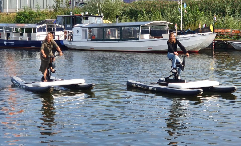 Schiller Wasserfahrradverleih in Den Bosch