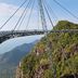Die Sky-Bridge in Malaysia ist mit 125 Metern eine der längsten Fußgängerbrücken der Welt 
