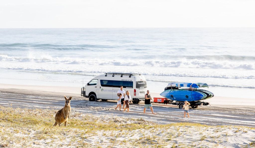 Bribie Island: Tagestour und Geländewagenfahrt ab Brisbane