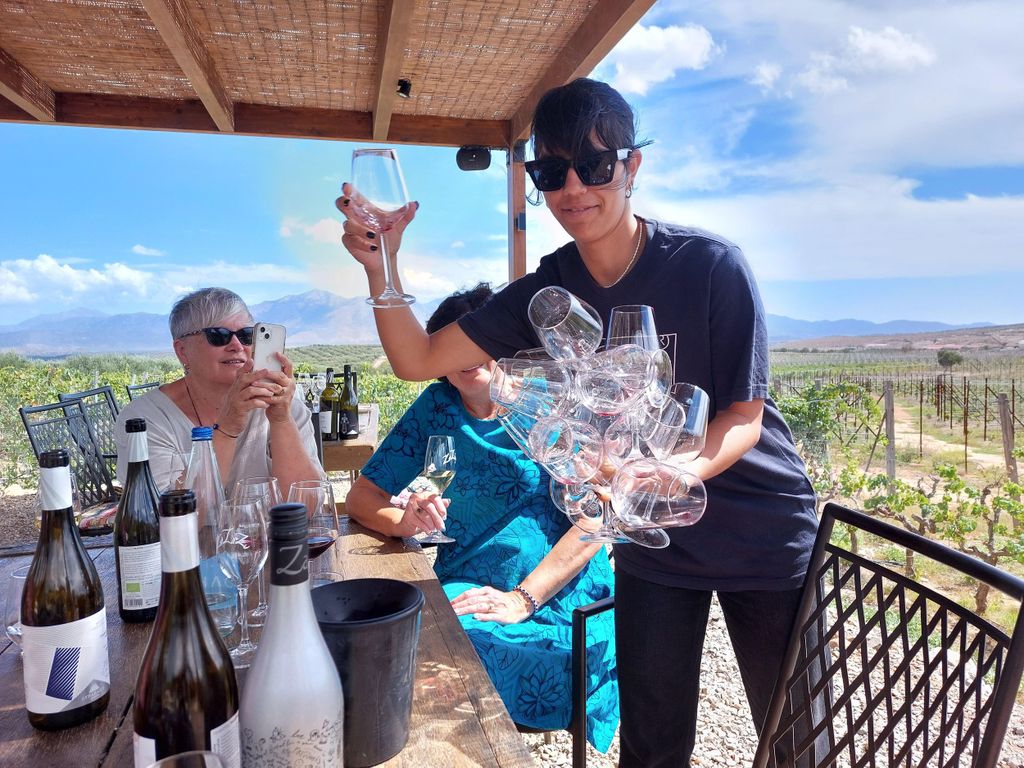 Heraklion: Kretische Weinverkostung Tour & Gourmet Mittagessen