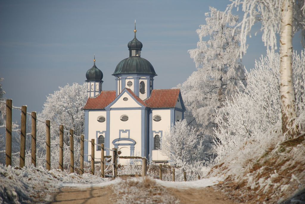 Burgstall-Kapelle im Winter