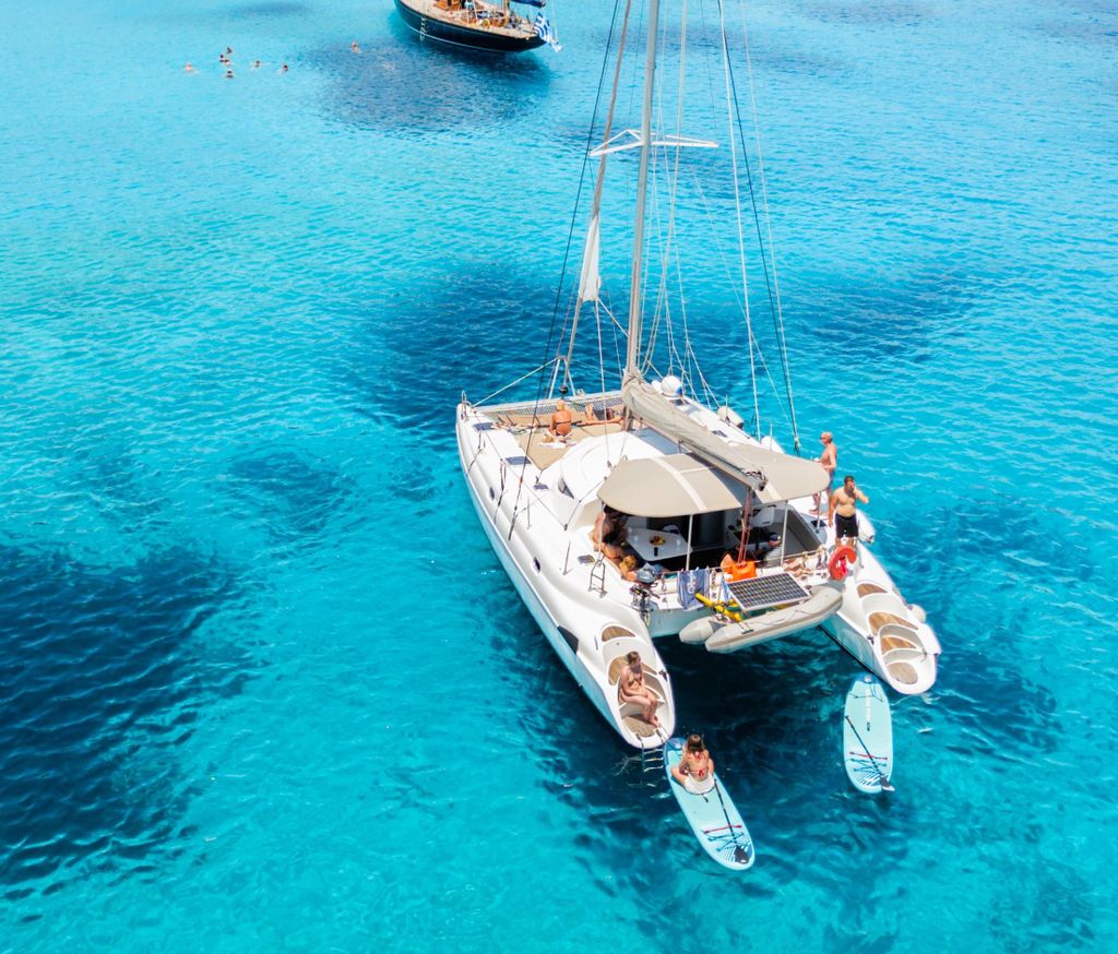 Agios Nikolaos: Spinalonga und Kolokytha Katamaran mit Mahlzeit