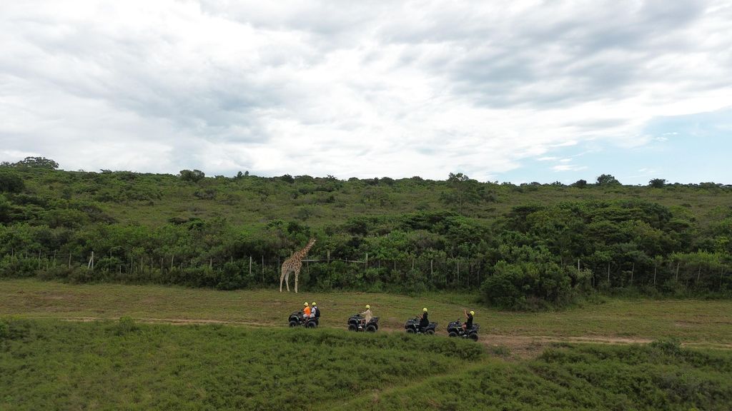 East London: Quad-Tour, Jachtfahrt und Mittagessen