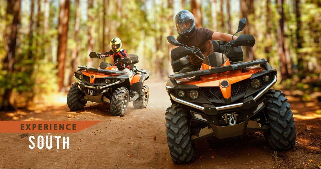 Süden von Rhodos: Geführte Quad-Tour, 2 oder 1 Person pro Quad