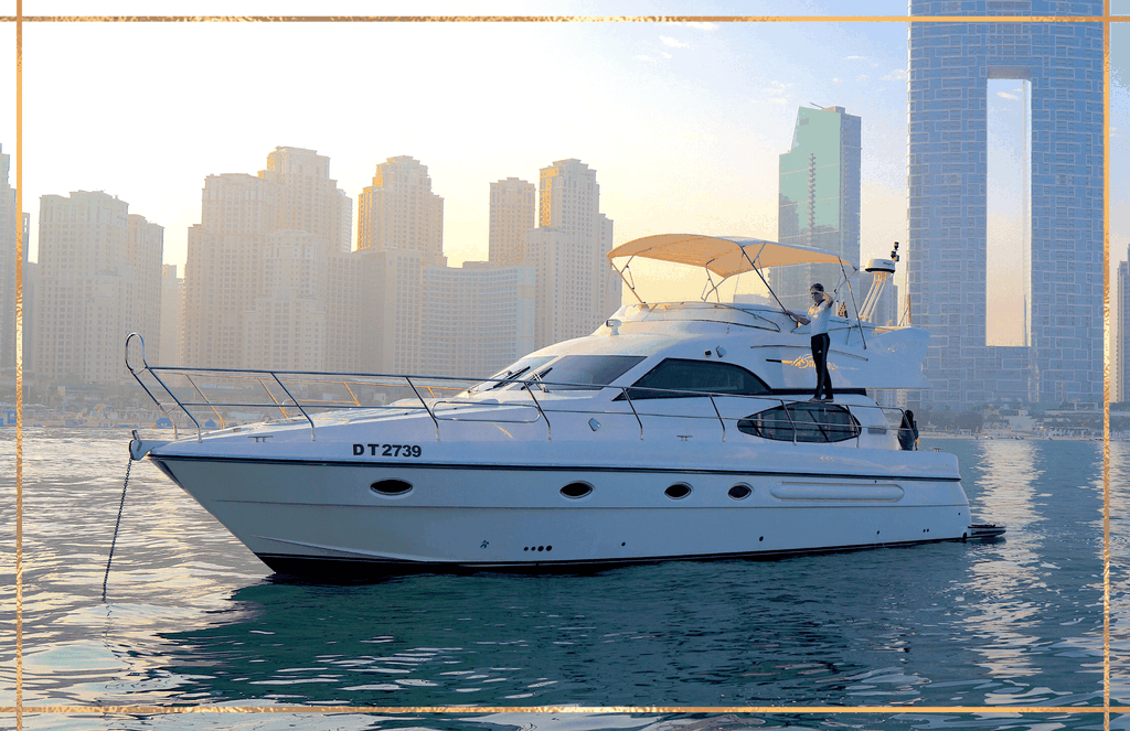 Dubai: Private Luxus-Kreuzfahrt auf einer stylischen 50-Fuß-Yacht