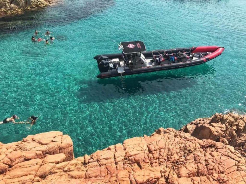 Ajaccio/Porticcio: Scandola & Piana – Tagestour mit dem Festrumpfschlauchboot