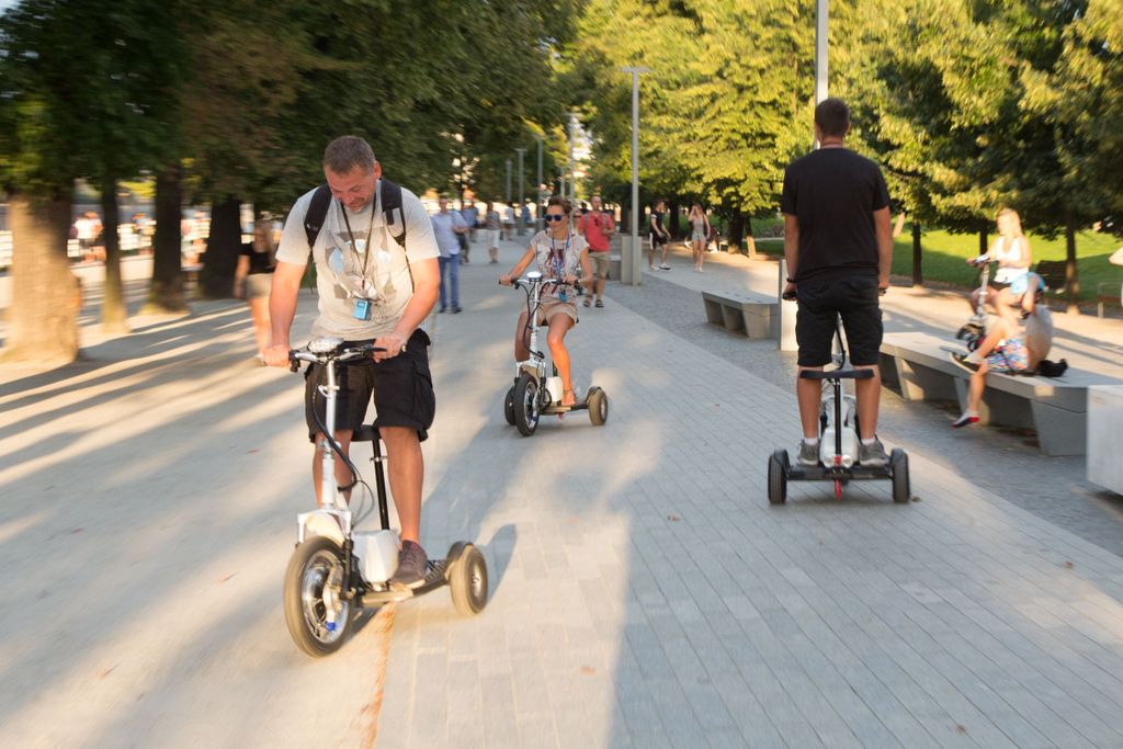 Breslau: E-Scooter-Tour