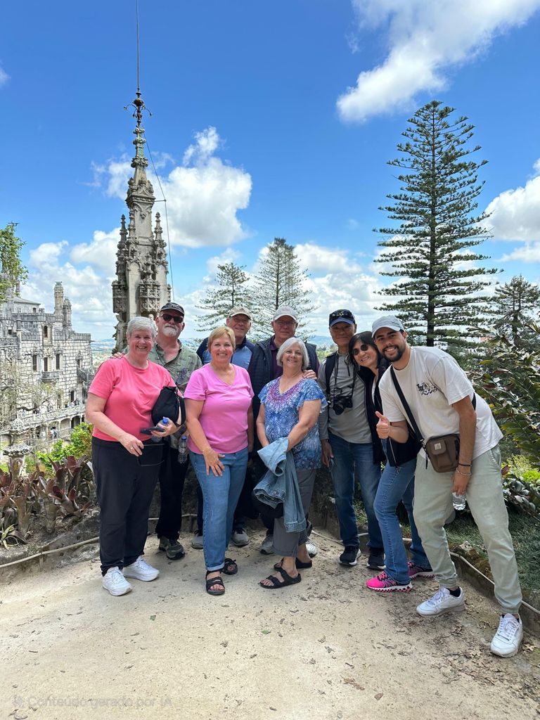 Halbtägige Tour zu den Palästen von Sintra Pena und Regaleira mit kleiner Gruppe